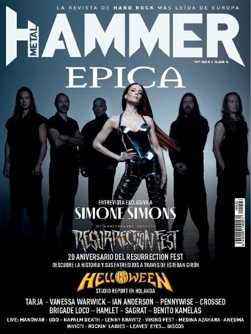 Title details for Metal Hammer by CONNECOR REVISTAS S.L. - Available